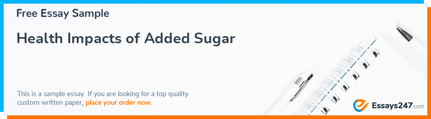 Health Impacts of Added Sugar